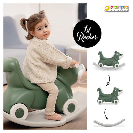 Hauck 1st Rocker Fox 3 in 1 - Ride on and Balance Board