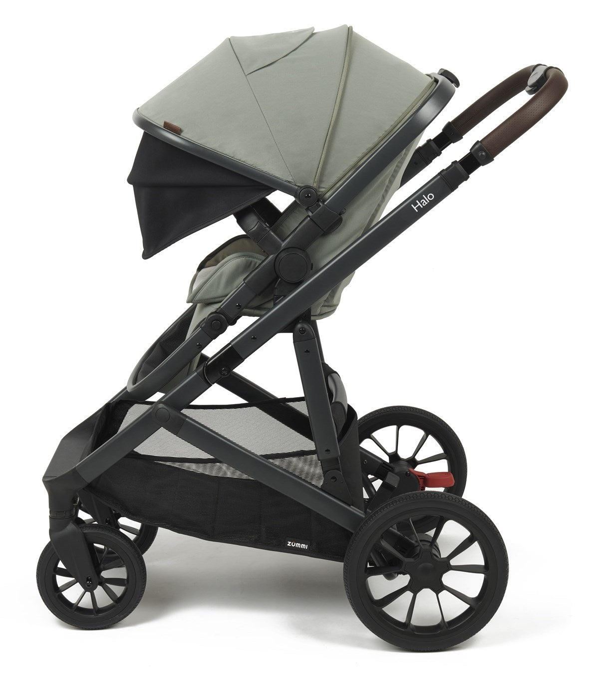 Zummi Halo Twin Complete Set, Sage Green