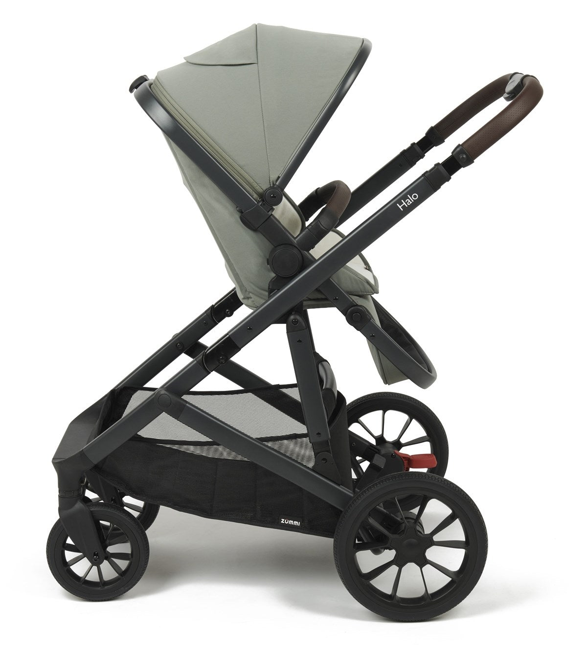 Zummi Halo Twin Complete Set, Sage Green