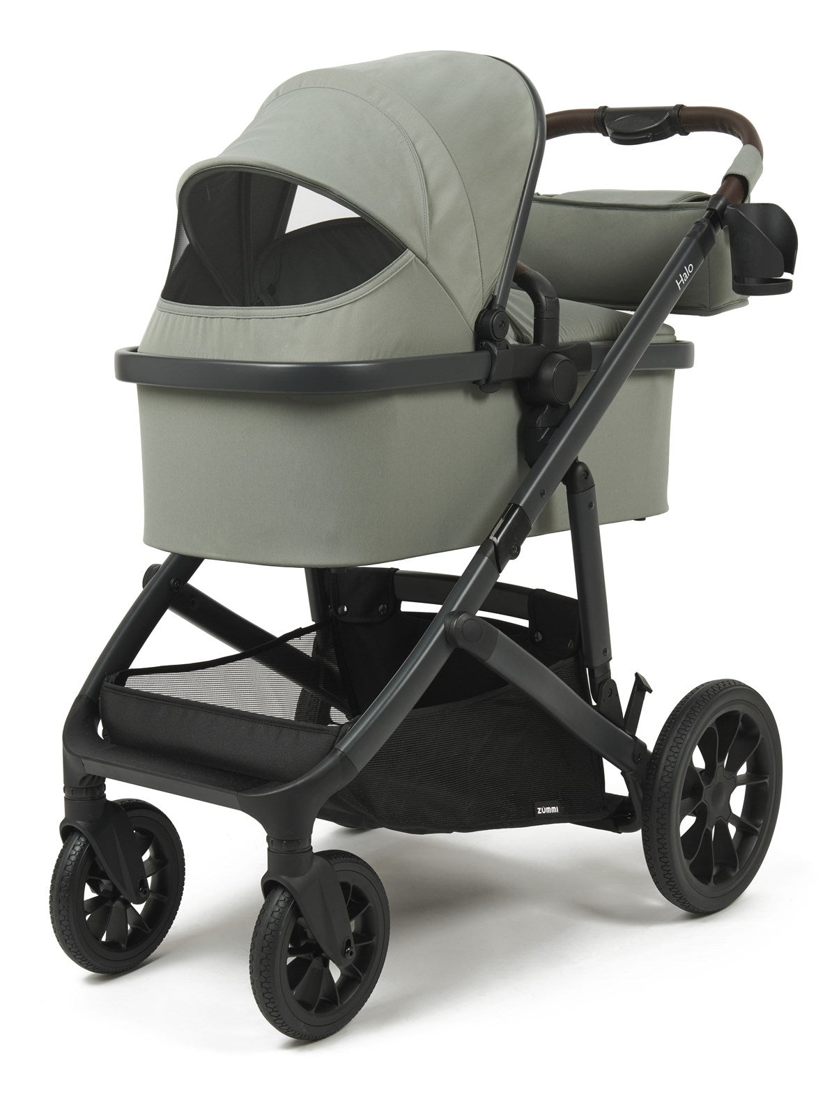 Zummi Halo Twin Complete Set, Sage Green