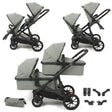 Zummi Halo Twin Complete Set, Sage Green
