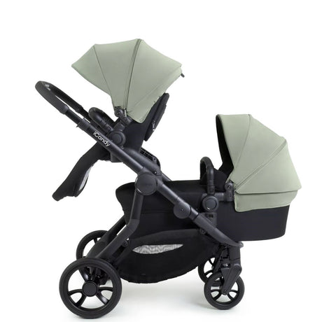 iCandy Orange 4 Complete Bundle Pistachio + Maxi Cosi Cabriofix and Isofix Base,