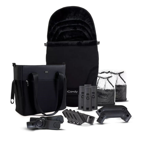 iCandy Orange 4 Complete Bundle Fossil + Maxi Cosi Cabriofix and Isofix Base