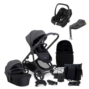 iCandy Orange 4 Complete Bundle Fossil + Maxi Cosi Cabriofix and Isofix Base