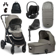 Mamas & Papas Ocarro Complete Travel Bundle with Cybex Cloud T + Base, Mercury