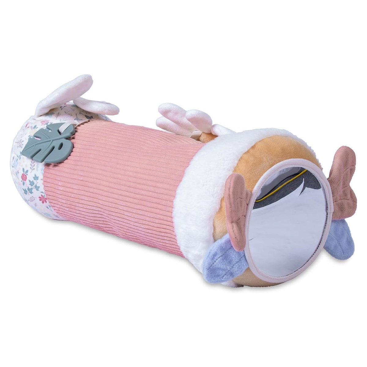 Red Kite Tummy Time Roller, Rose & Ivy