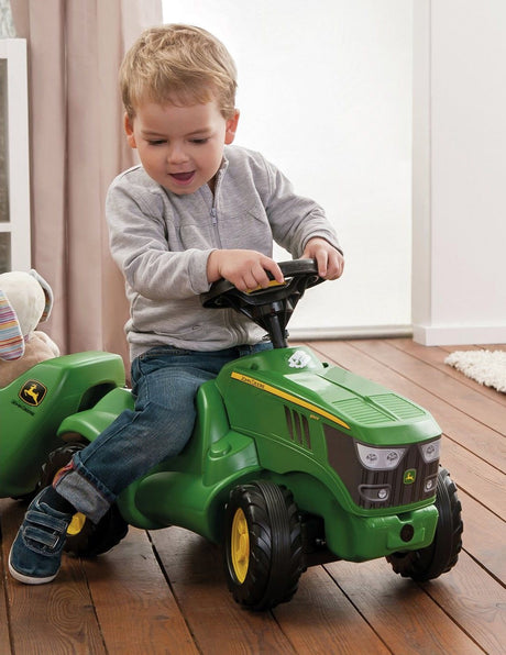 Rolly Toys John Deere Mini Trac 150R Child's Tractor & Mini Trac Trailer