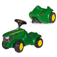 Rolly Toys John Deere Mini Trac 150R Child's Tractor & Mini Trac Trailer