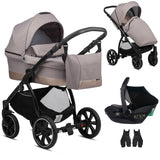 Noordi Sole Go 3in1 + Travel Carrier Car Seat, Beige