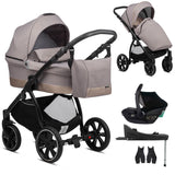 Noordi Sole Go 3in1 + Travel Carrier Car Seat, Beige