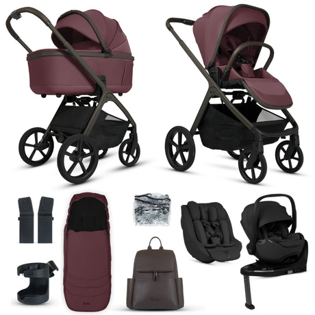 Silver Cross Cove Ultimate 360 Family Car Seat Bundle