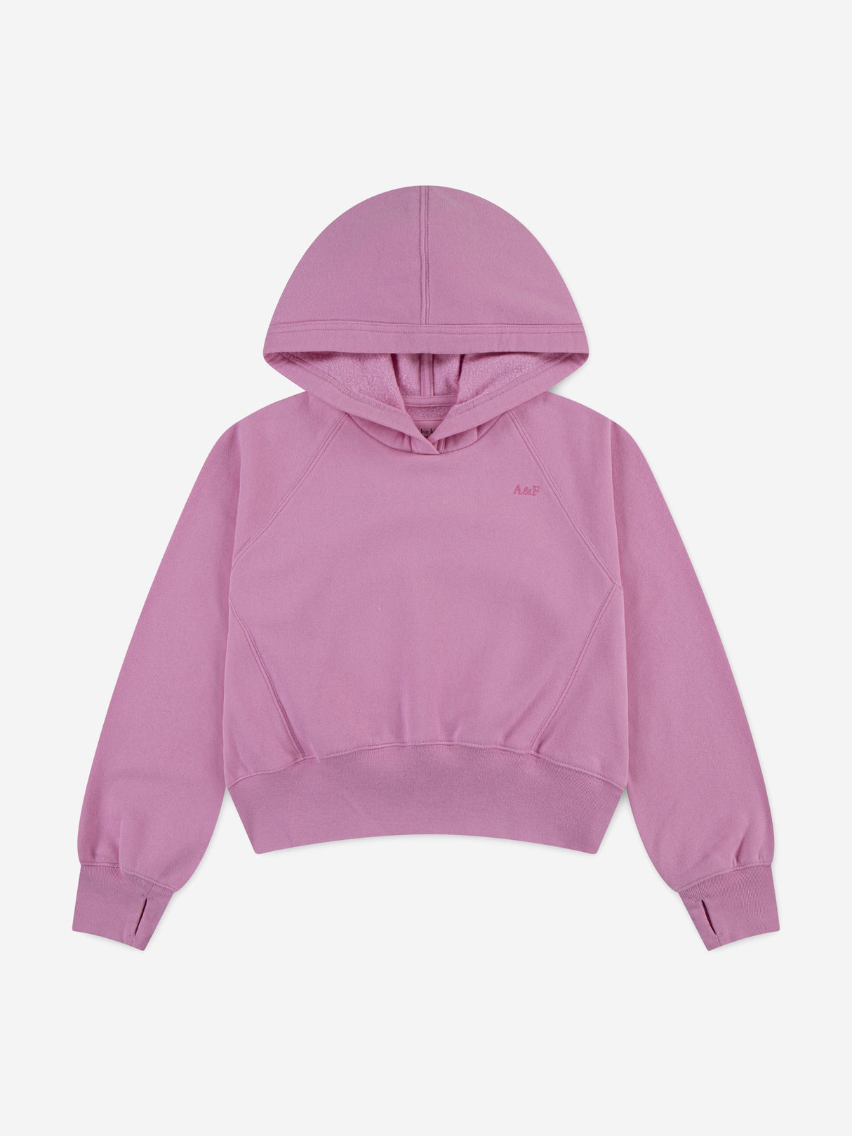 Abercrombie & Fitch Girls Essential Hoodie in Pink