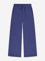 Abercrombie & Fitch Girls Essential Wide Leg Joggers in Blue