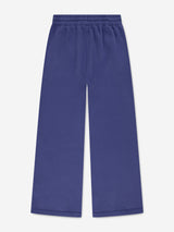 Abercrombie & Fitch Girls Essential Wide Leg Joggers in Blue