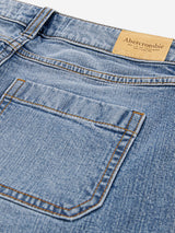 Abercrombie & Fitch Girls High Rise Balloon Jeans in Blue