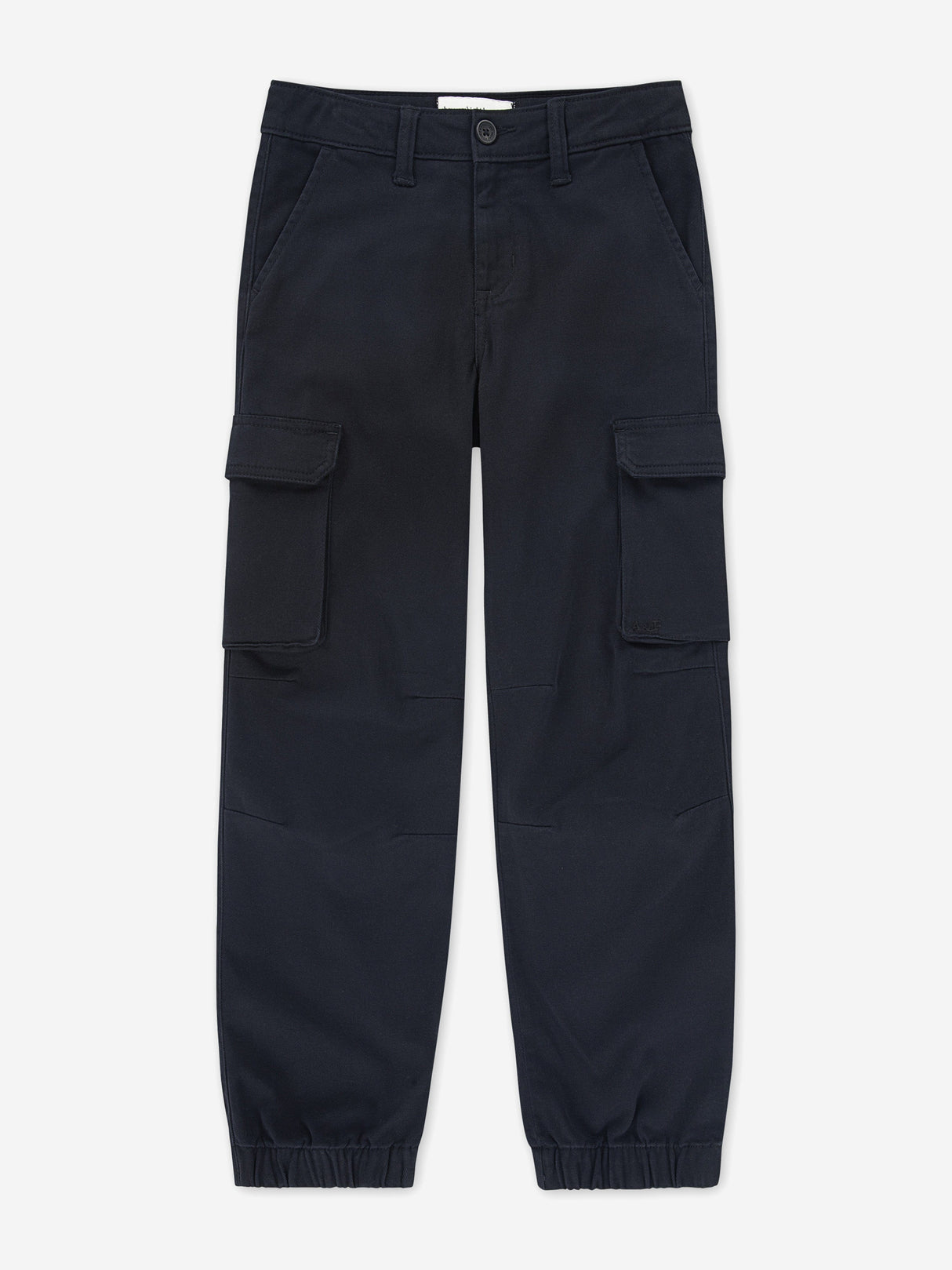 Abercrombie & Fitch Girls Elevated Cargo Trousers in Black