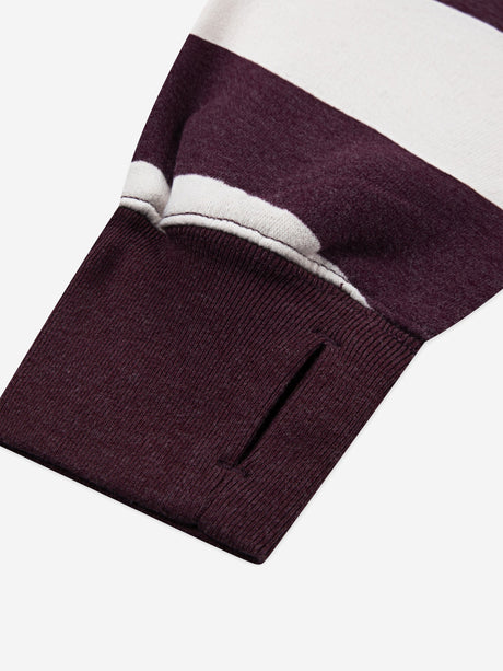 Abercrombie & Fitch Girls Quarter Zip Preppy Pullover in Red