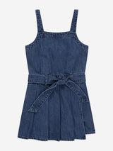 Abercrombie & Fitch Girls Pleated Skort Dress in Blue