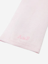 Abercrombie & Fitch Girls Asymmetrical Ruched Long Sleeve Top in Pink