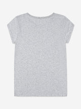 Abercrombie & Fitch Girls Laurel Heart T-Shirt in Grey