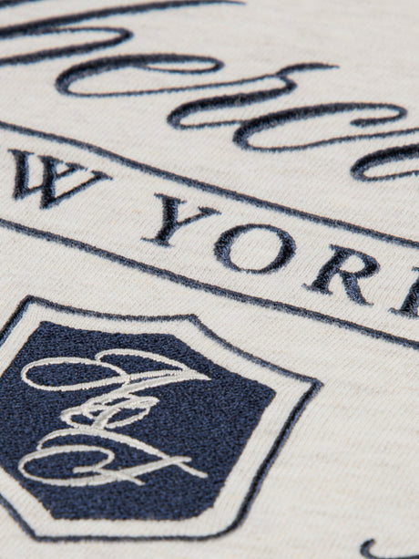 Abercrombie & Fitch Girls Crest Boxy T-Shirt in Beige