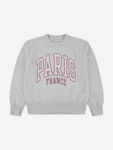 Abercrombie & Fitch Girls I Heart Paris Sweatshirt in Grey