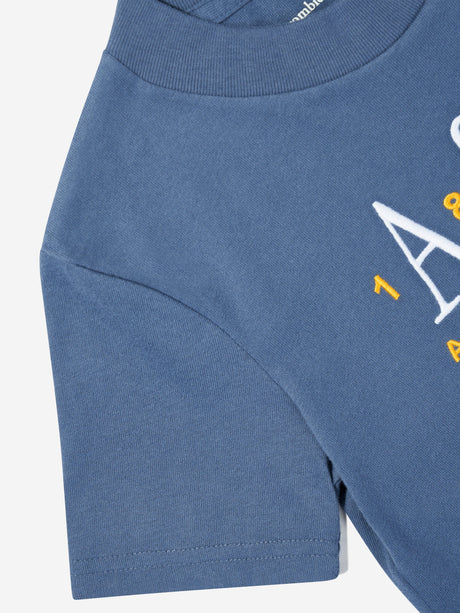 Abercrombie & Fitch Boys Signature T-Shirt in Blue