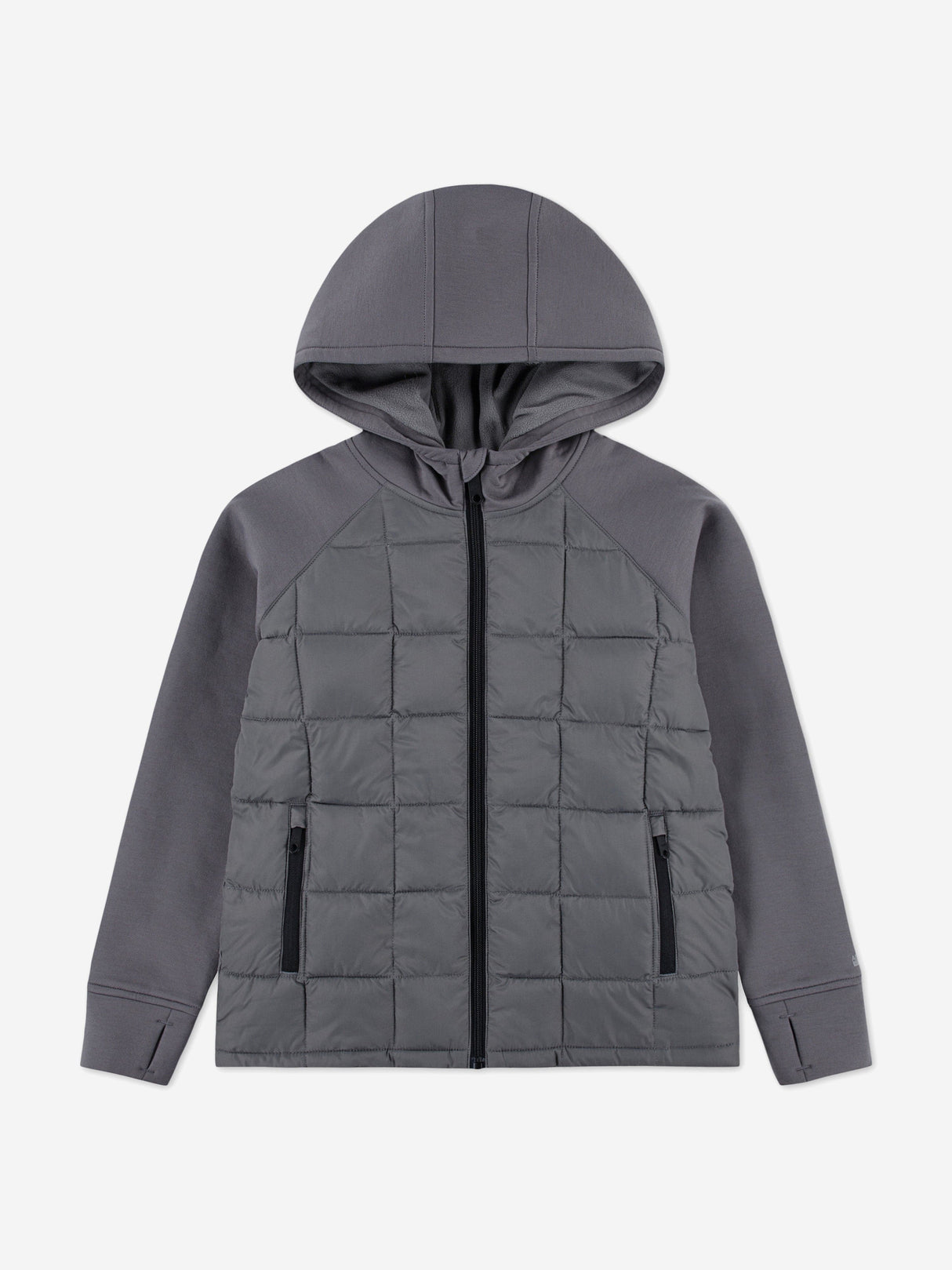 Abercrombie & Fitch Boys Lightweight Hybrid Jacket in Grey