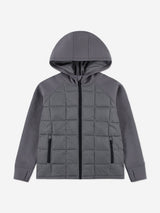 Abercrombie & Fitch Boys Lightweight Hybrid Jacket in Grey