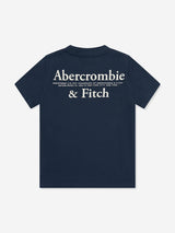 Abercrombie & Fitch Boys Foothills T-Shirt in Navy