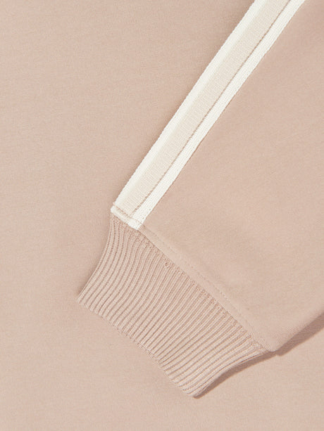 Emporio Armani Boys Logo Sweatshirt in Beige