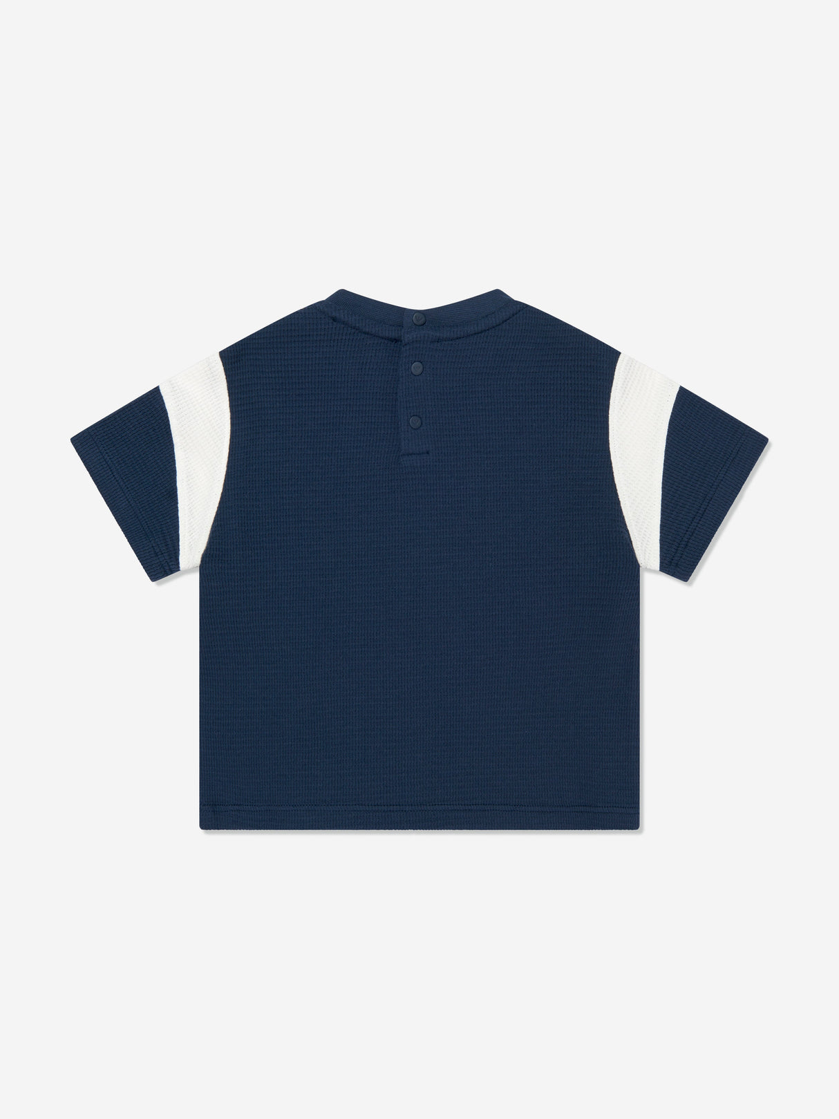 Emporio Armani Baby Boys Logo T-Shirt in Navy