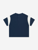 Emporio Armani Baby Boys Logo T-Shirt in Navy