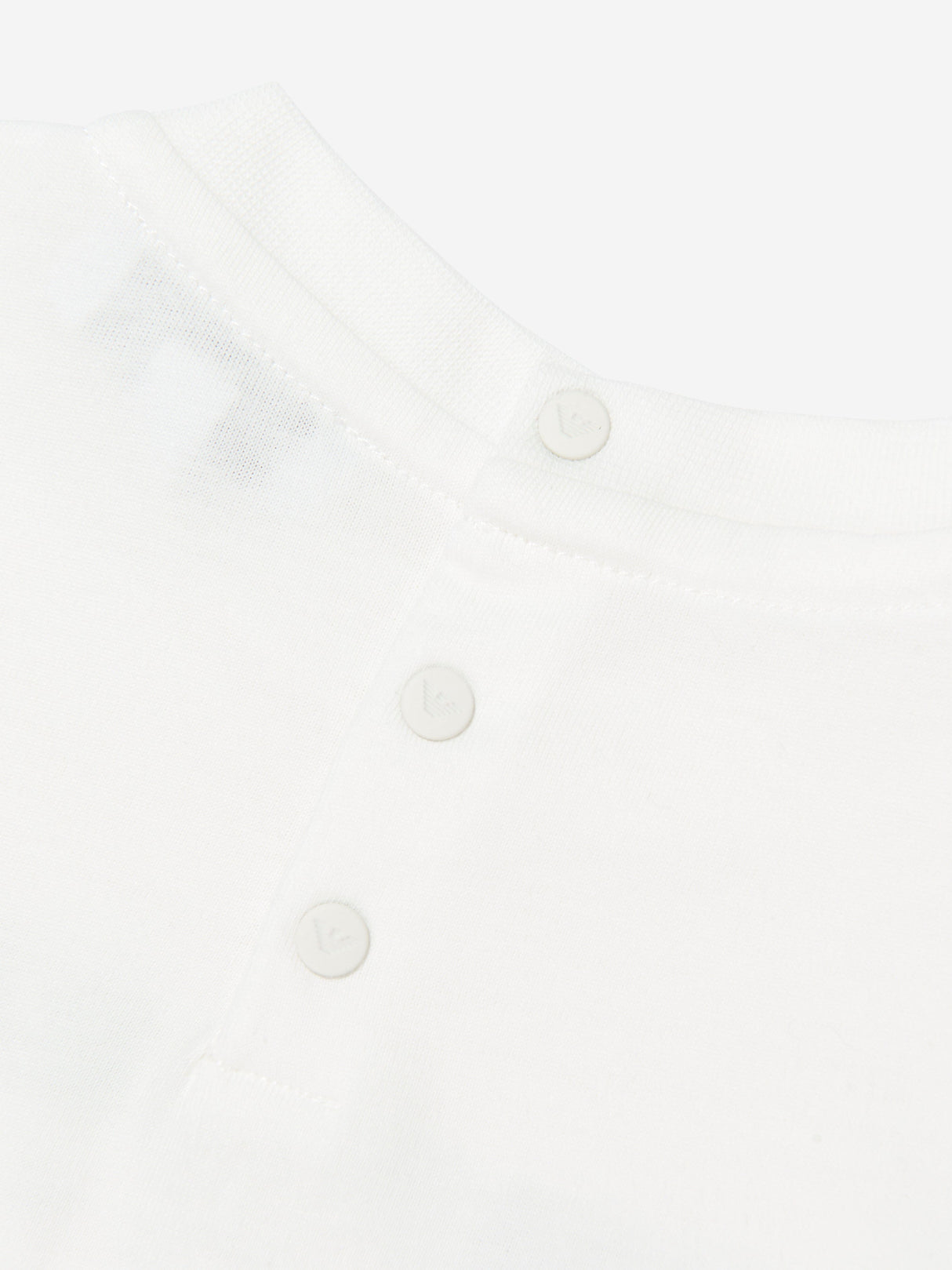 Emporio Armani Baby Boys Logo T-Shirt in White