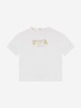 Emporio Armani Baby Boys 2 Pack T-Shirt Set in Blue