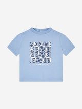 Emporio Armani Baby Boys 2 Pack T-Shirt Set in Blue