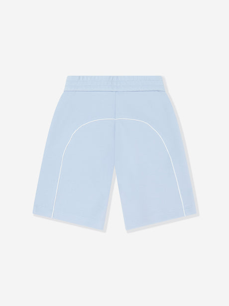 Emporio Armani Boys Eagle Logo Shorts in Blue