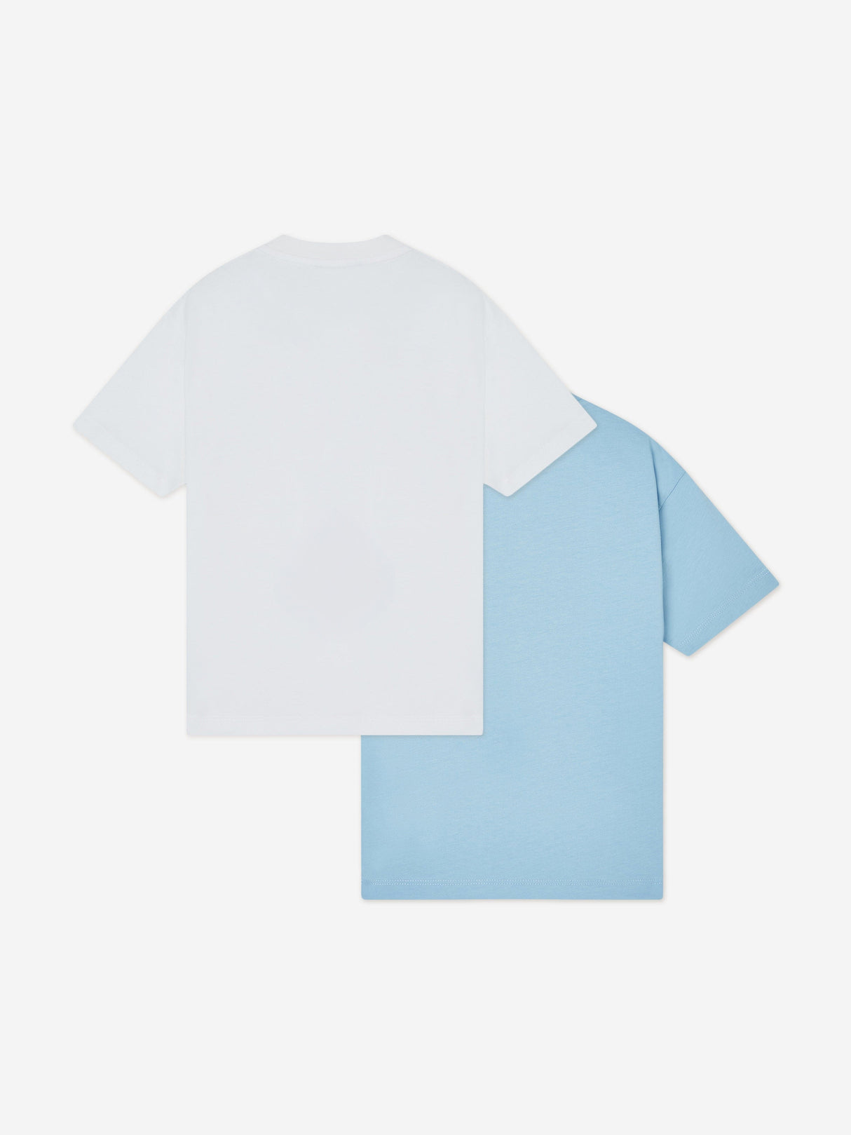 Emporio Armani Boys 2 Pack T-Shirt Set in Blue
