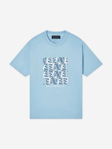 Emporio Armani Boys 2 Pack T-Shirt Set in Blue