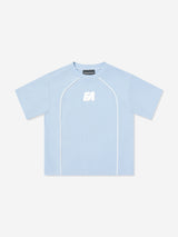 Emporio Armani Boys Logo T-Shirt in Blue