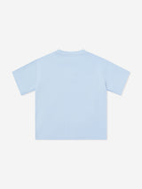 Emporio Armani Boys Logo T-Shirt in Blue