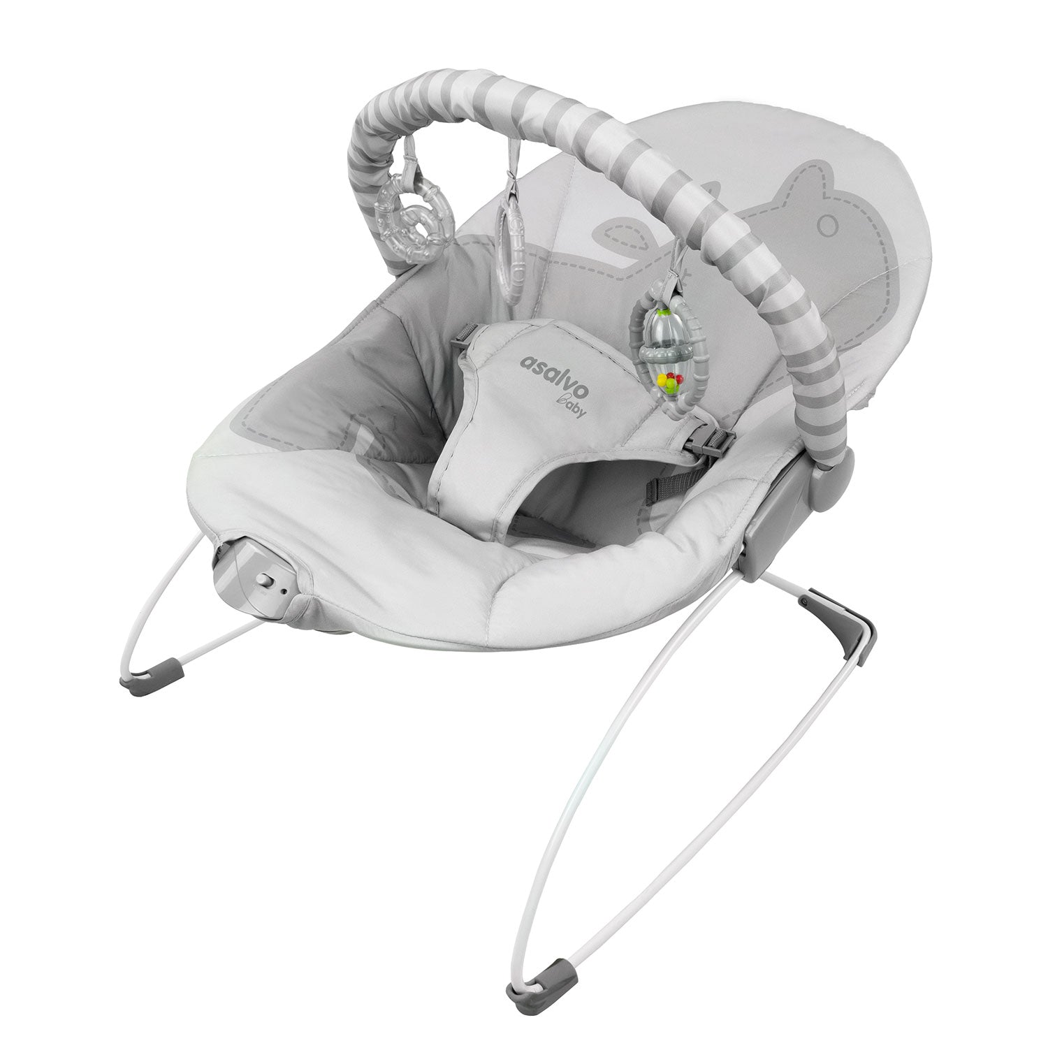 Mummy Bouncer Built Vibration Function Hippo
