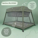 Airpod 3 Travel Cot Includes Newborn Bassinet Insert - Green