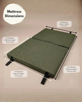 Airpod 3 Travel Cot Includes Newborn Bassinet Insert - Green
