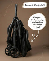 Venture Avio Compact Travel Baby Stroller - Black