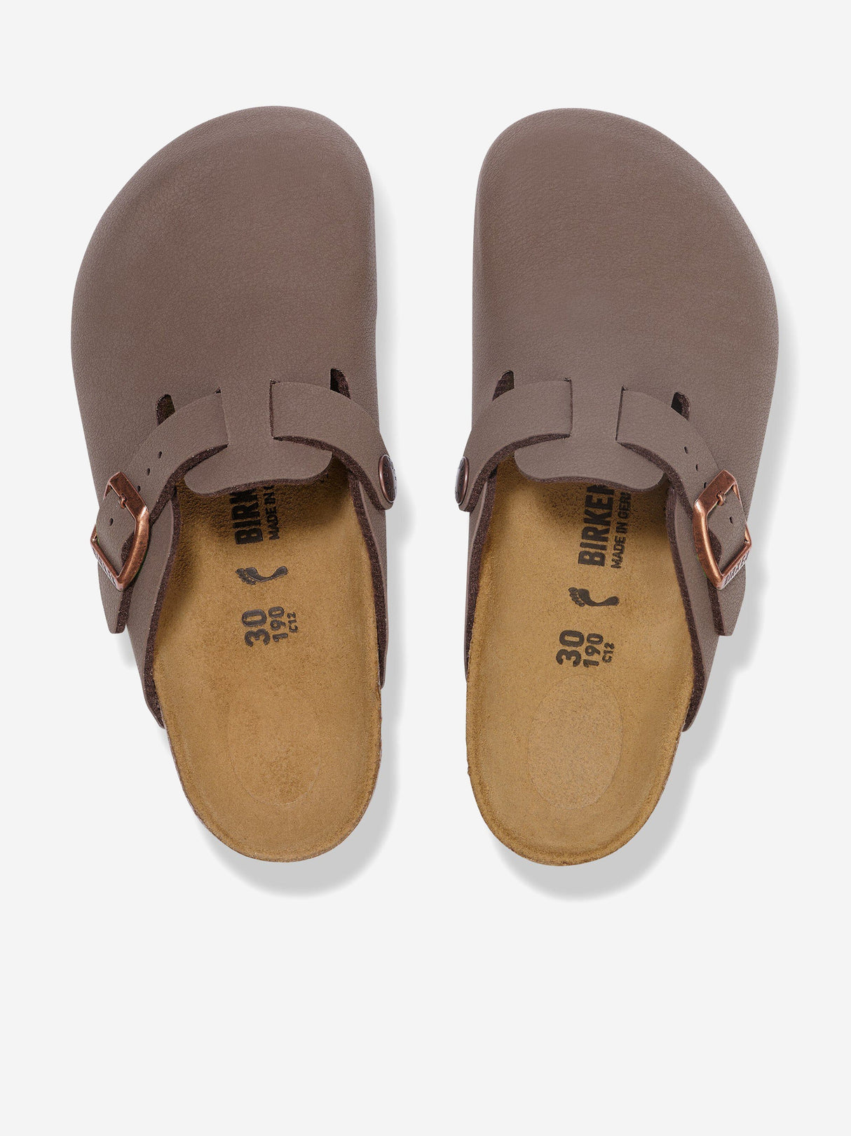 BIRKENSTOCK Kids Boston Clog Sandals in Brown