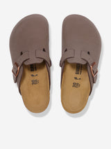 BIRKENSTOCK Kids Boston Clog Sandals in Brown
