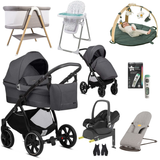 Noordi Sole Go 3in1 + Maxi Cosi Cabriofix + Isofix Base, Essential Bundle