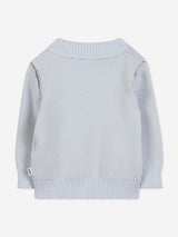 BOSS Baby Boys Monogram Jumper in Blue