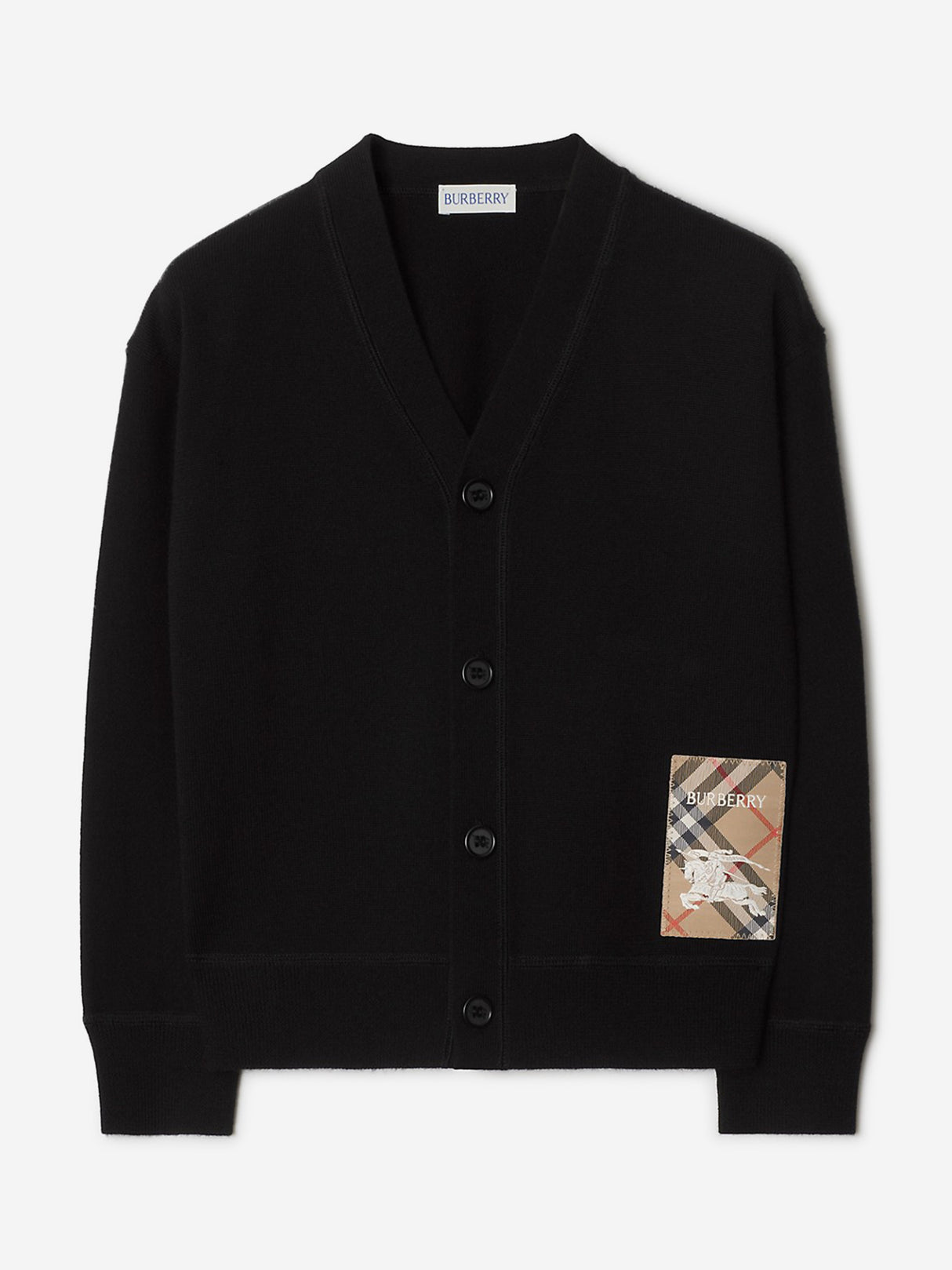 Burberry Boys Romie EKD Cardigan in Black